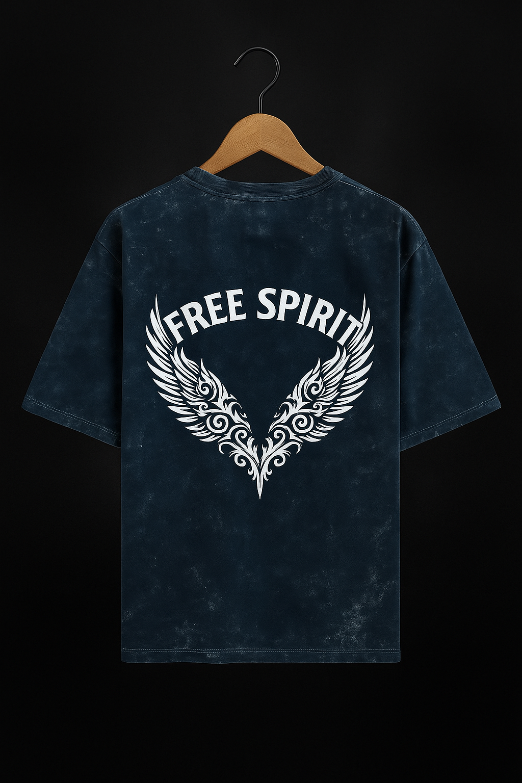 Free Spirit β Winged Soul Oversized Tee