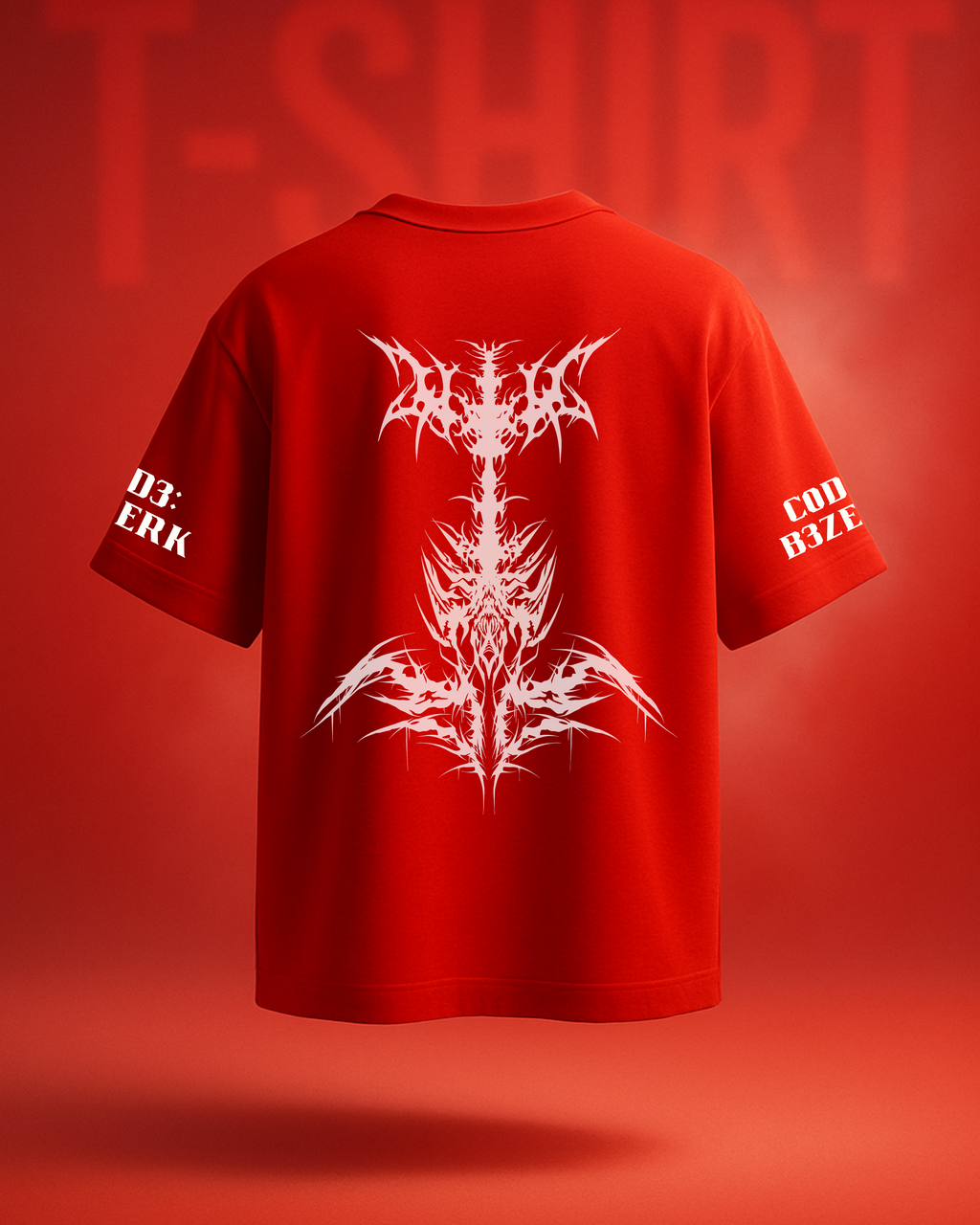 CODE RED — "OWN YOUR CROWN" GENESIS OVERSIZED TEE