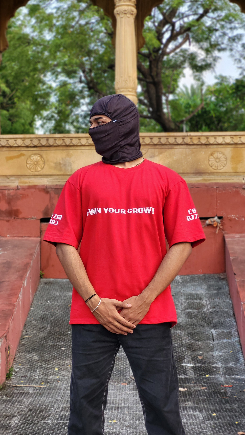 CODE RED — "OWN YOUR CROWN" GENESIS OVERSIZED TEE