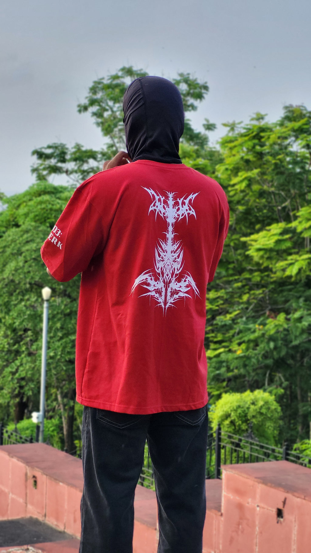 CODE RED — "OWN YOUR CROWN" GENESIS OVERSIZED TEE