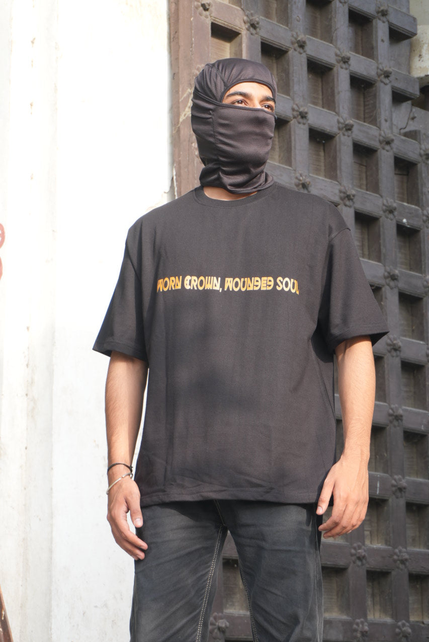 CODE BLACK — "WORN CROWN" GENESIS TEE