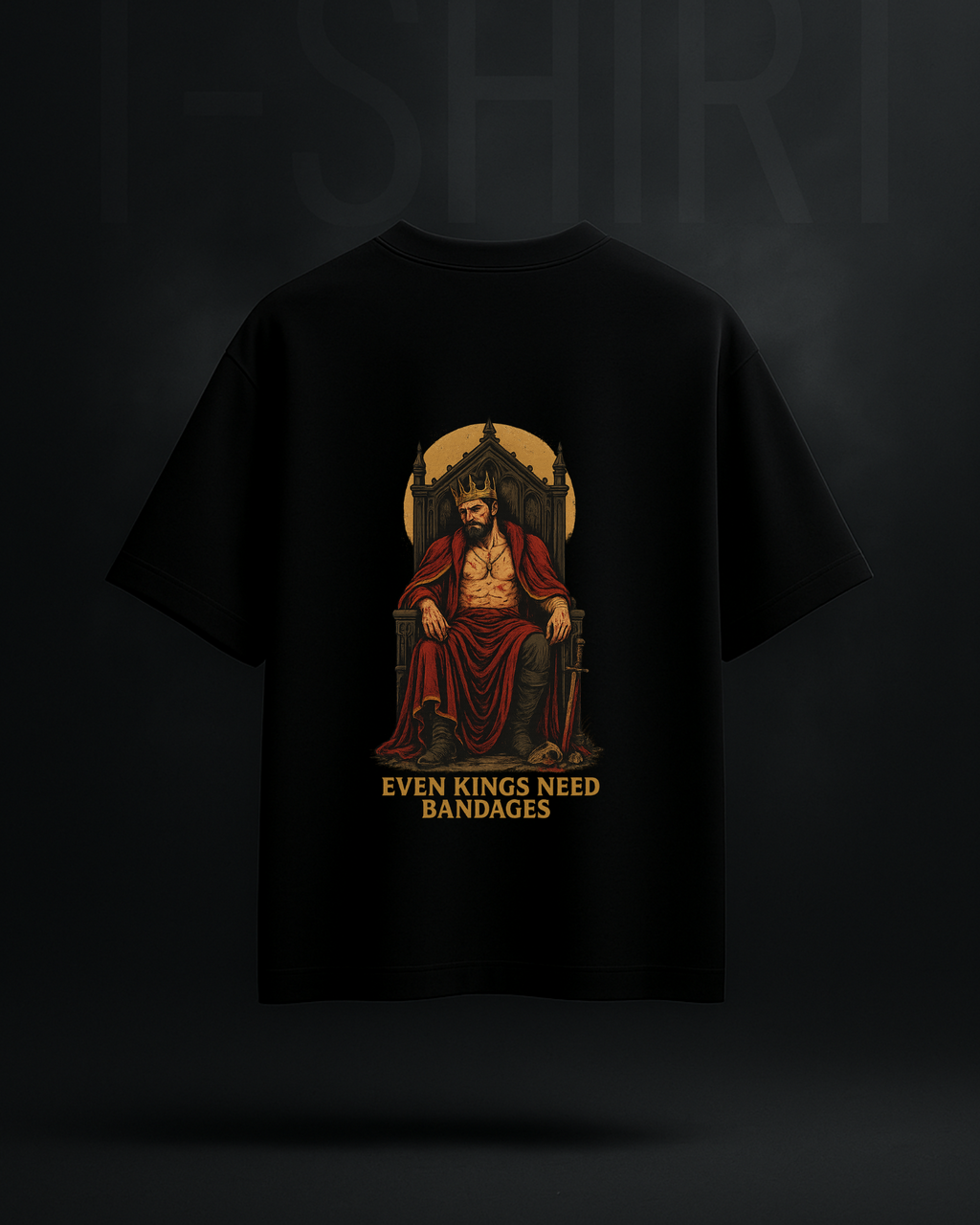 CODE BLACK — "WORN CROWN" GENESIS TEE